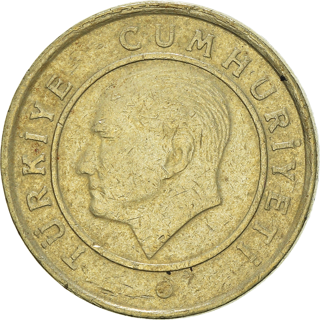 Moneda, Turquía, 5 Kurus, 2009