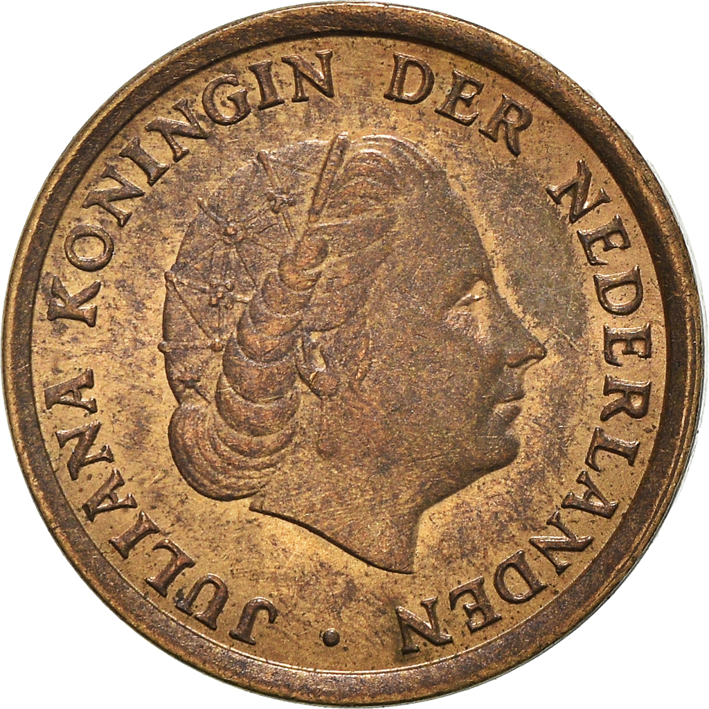Moneda, Países Bajos, Cent, 1970
