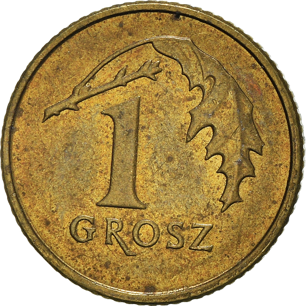 Moneda, Polonia, Grosz, 2012