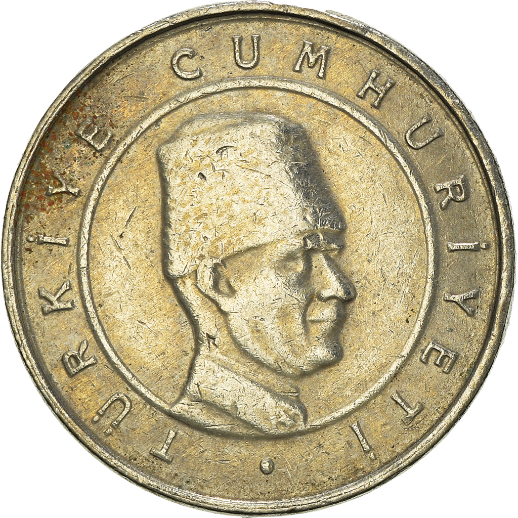 Moneda, Turquía, 10 New Kurus, 2006