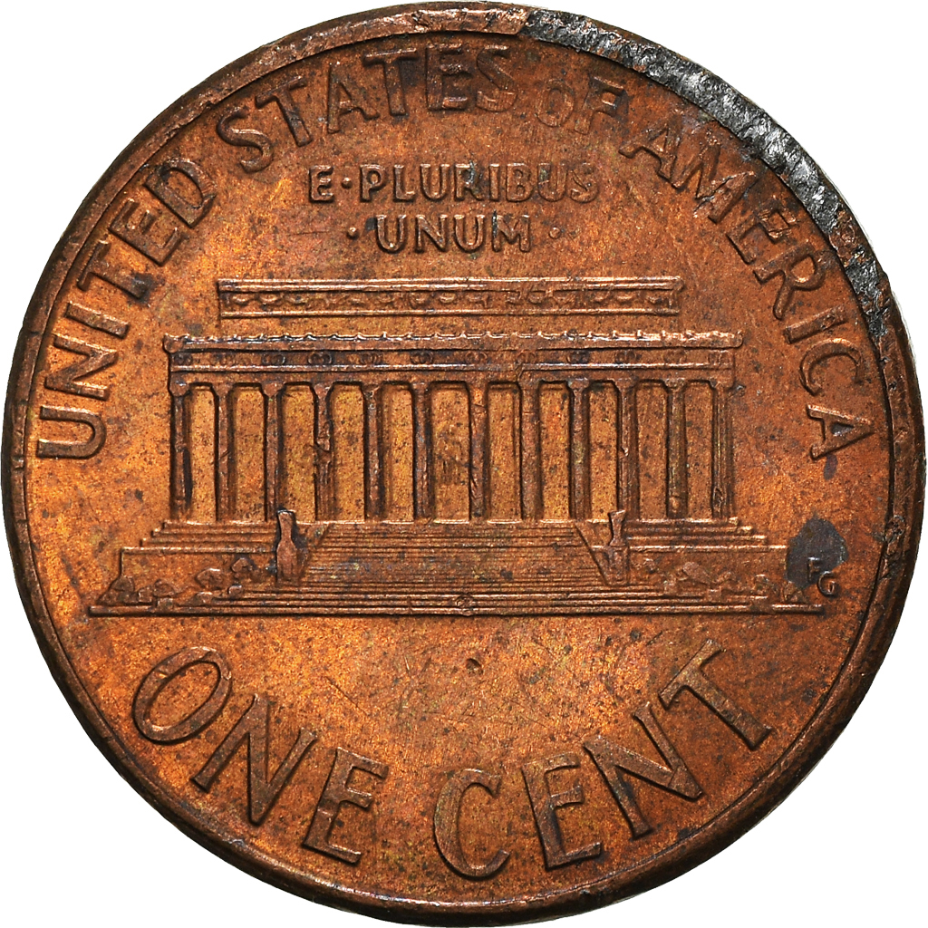 Moneda, Estados Unidos, Cent, 1996