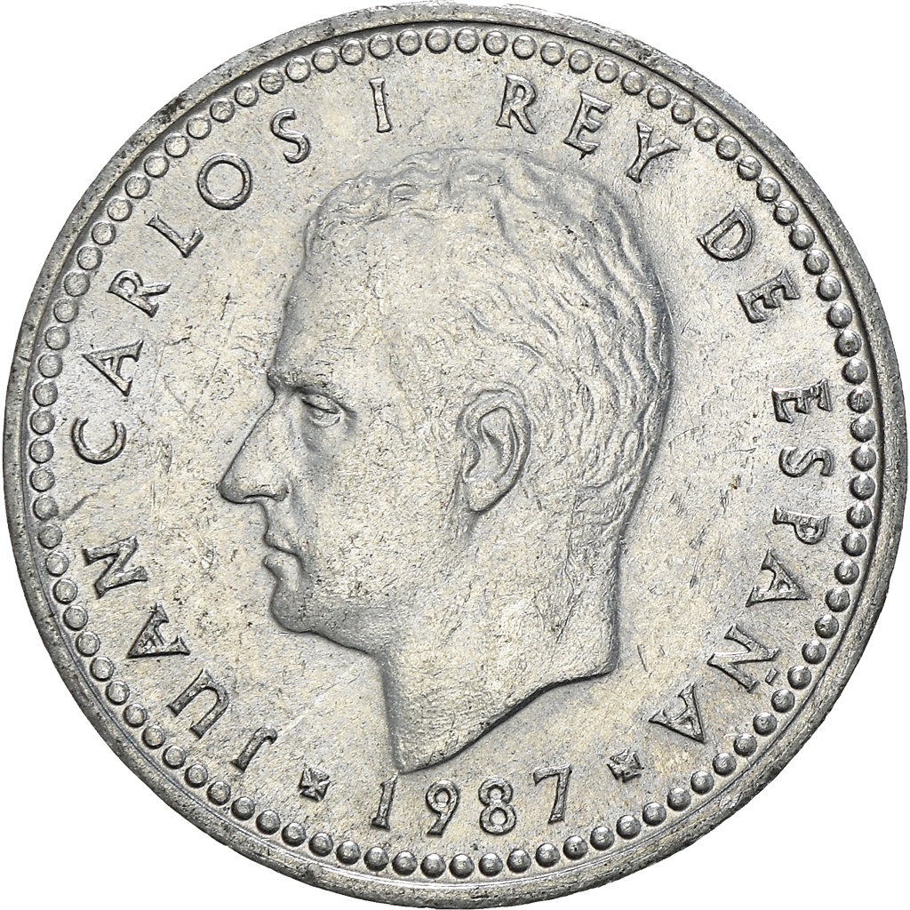Moneda, España, Peseta, 1987