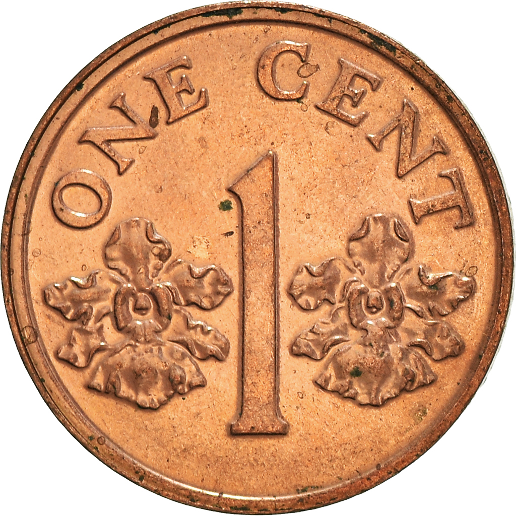 Moneda, Singapur, Cent, 2000