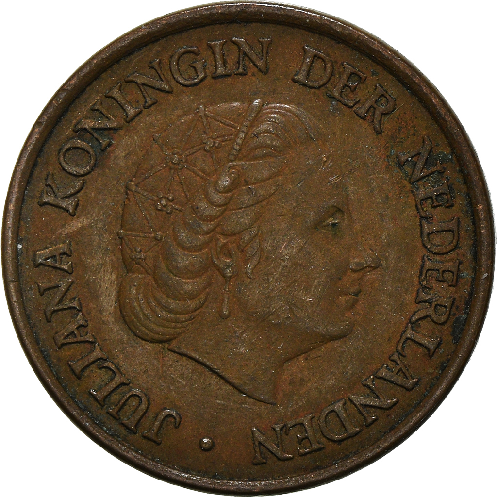 Moneda, Países Bajos, 5 Cents, 1963