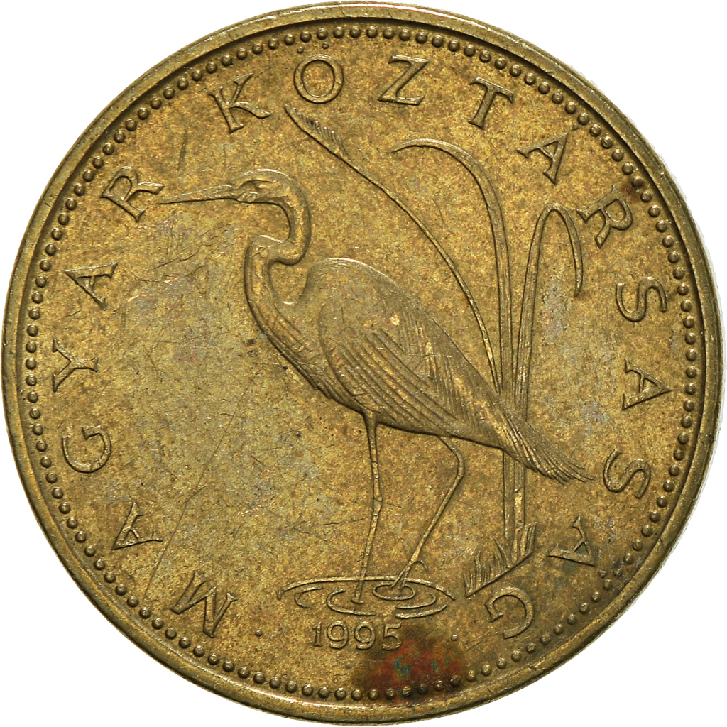 Moneda, Hungría, 5 Forint, 1995