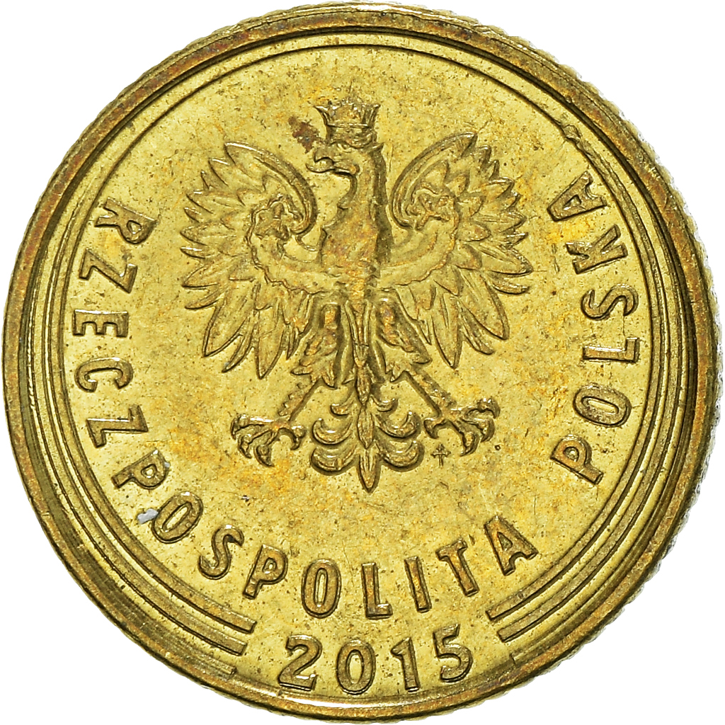 Moneda, Polonia, Grosz, 2015