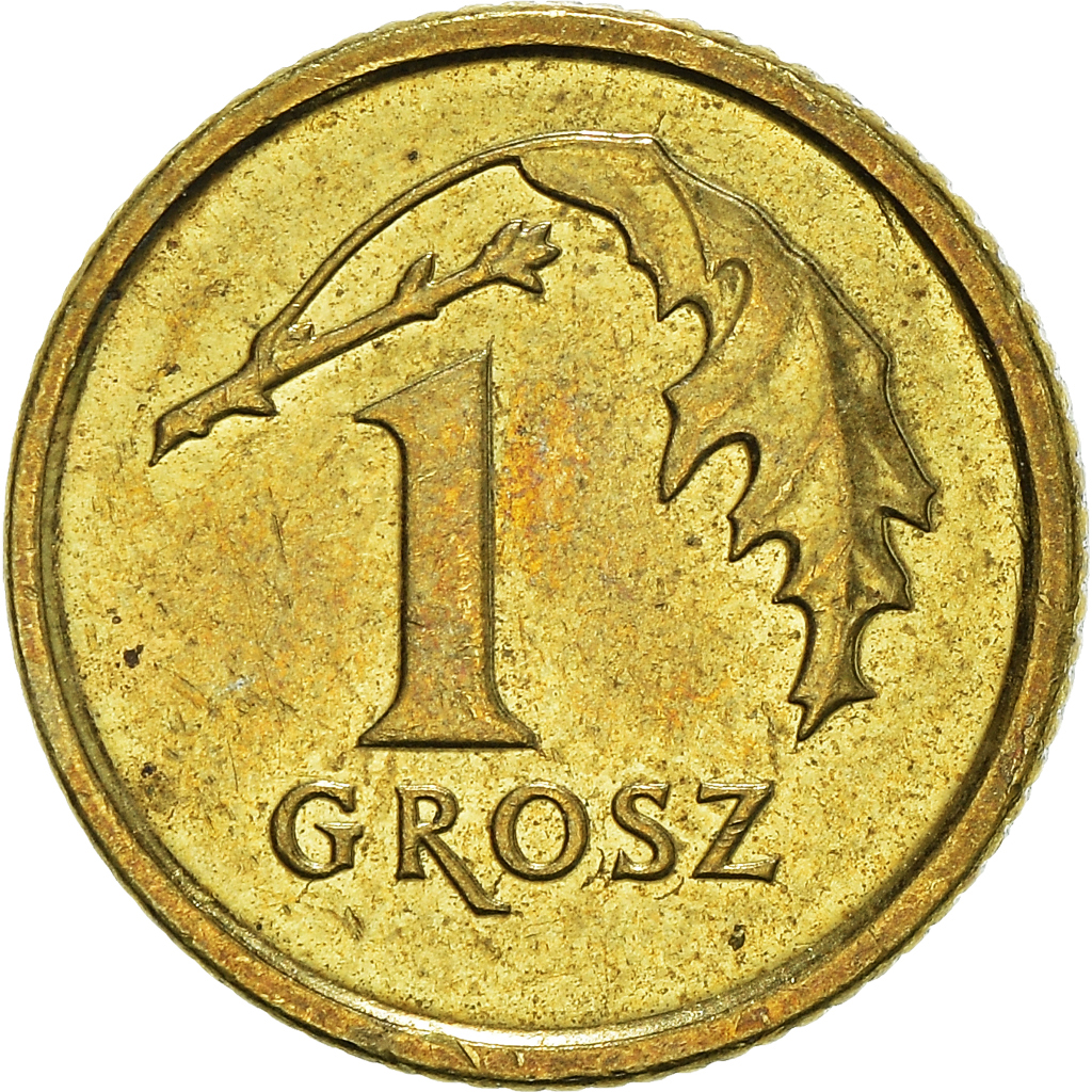 Moneda, Polonia, Grosz, 2015