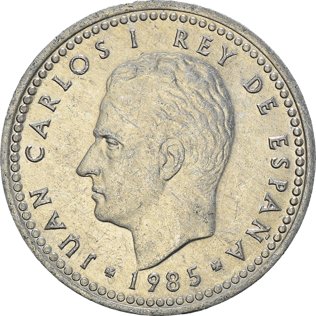 Moneda, España, Peseta, 1985