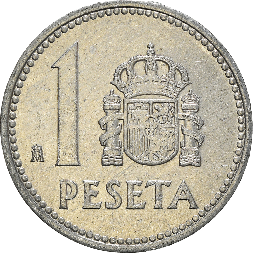 Moneda, España, Peseta, 1985