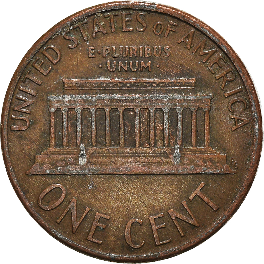 Moneda, Estados Unidos, Cent, 1987