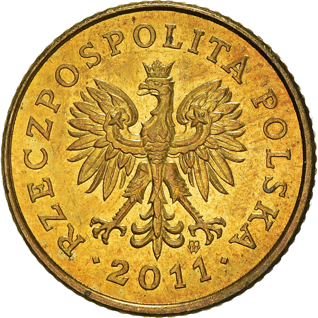 Moneda, Polonia, Grosz, 2011