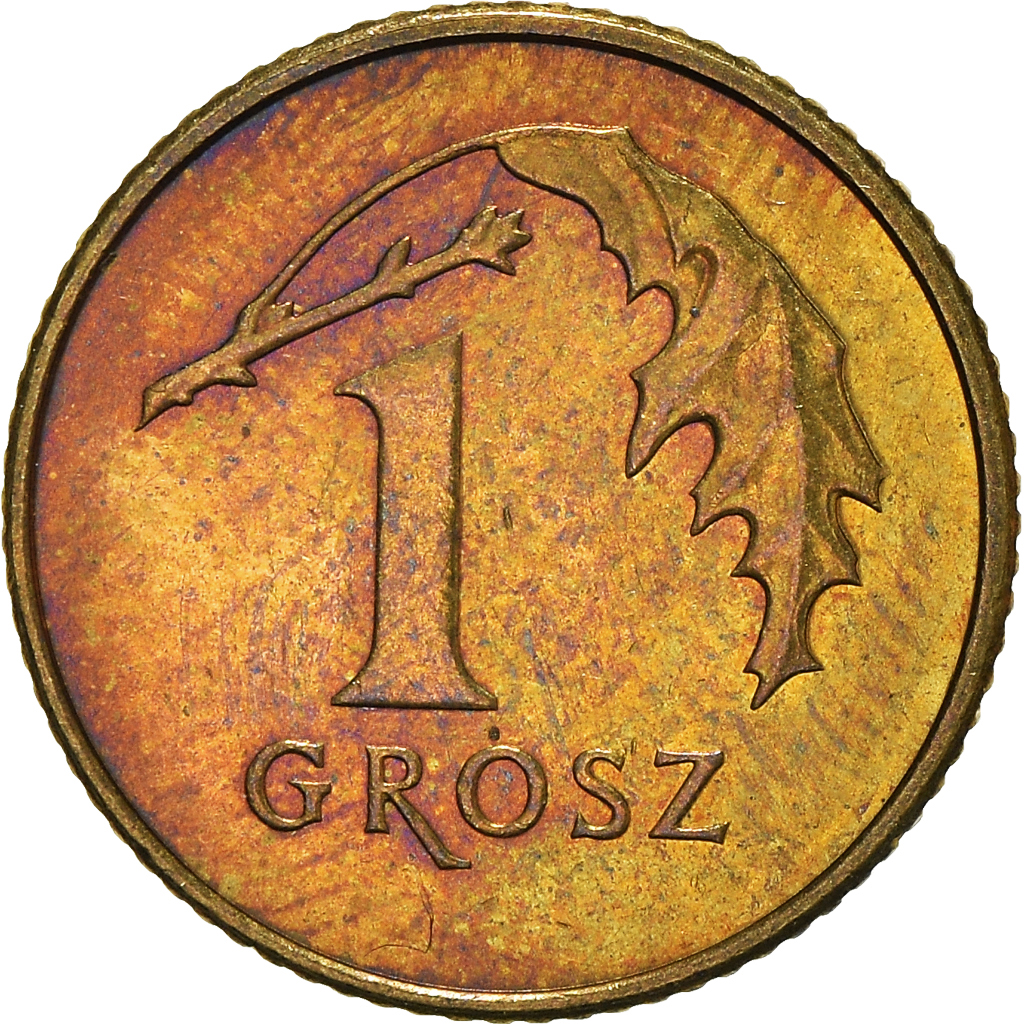 Moneda, Polonia, Grosz, 2011