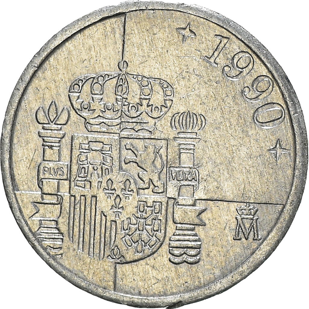 Moneda, España, Peseta, 1990