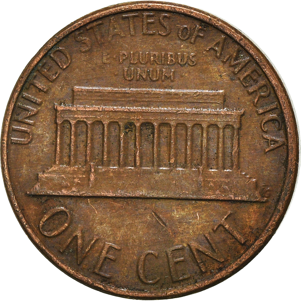 Moneda, Estados Unidos, Cent, 1980