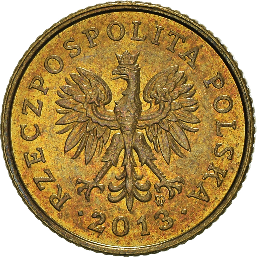 Moneda, Polonia, Grosz, 2013