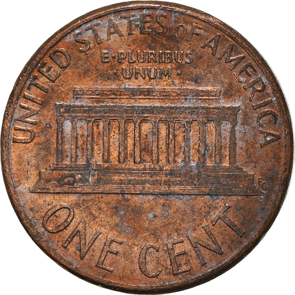 Moneda, Estados Unidos, Cent, 1987