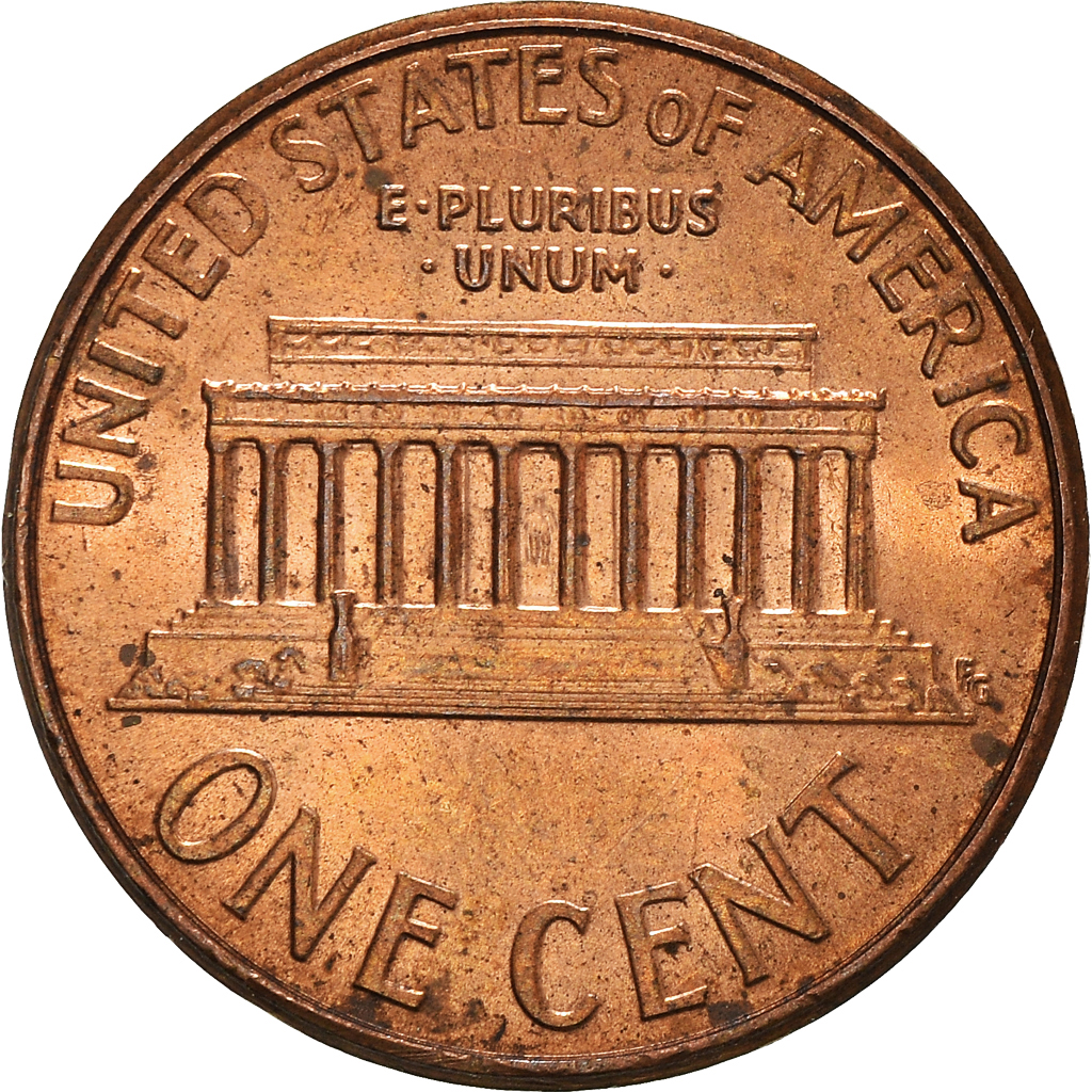 Moneda, Estados Unidos, Cent, 2001