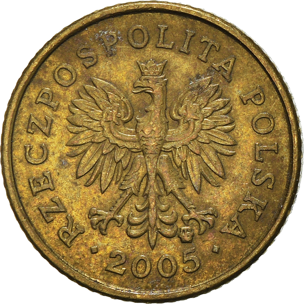 Moneda, Polonia, Grosz, 2005