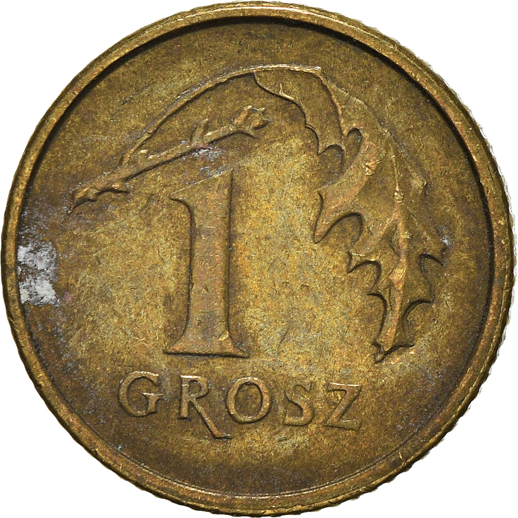 Moneda, Polonia, Grosz, 2005