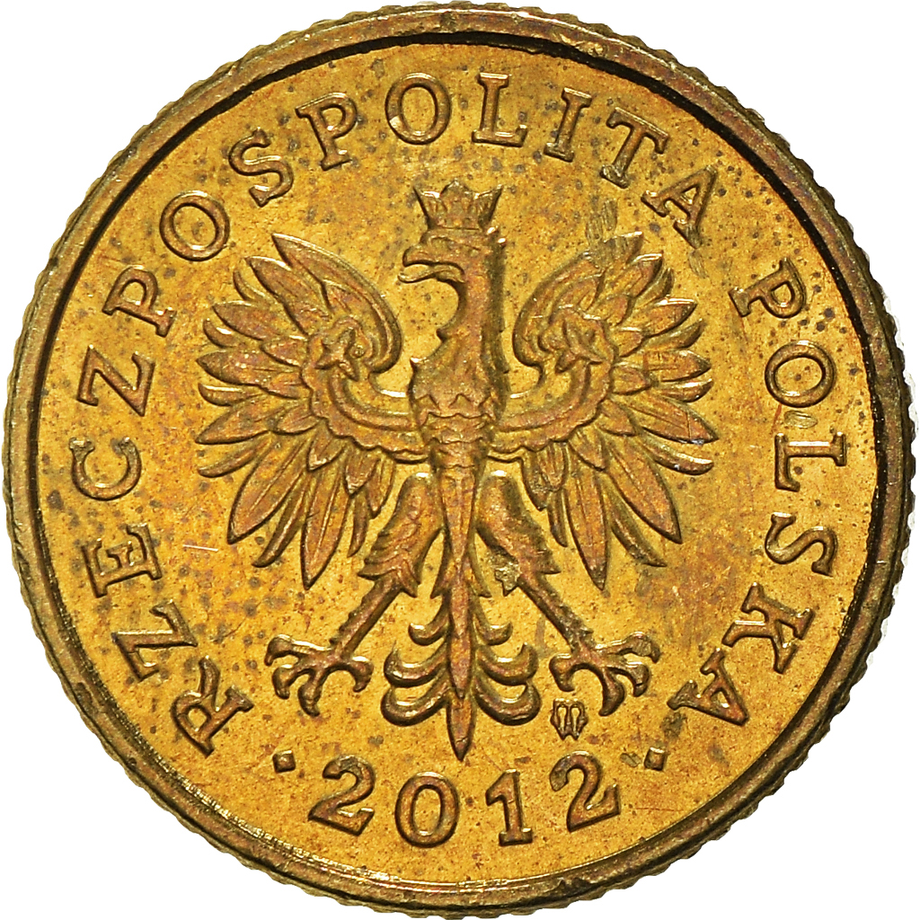 Moneda, Polonia, Grosz, 2012
