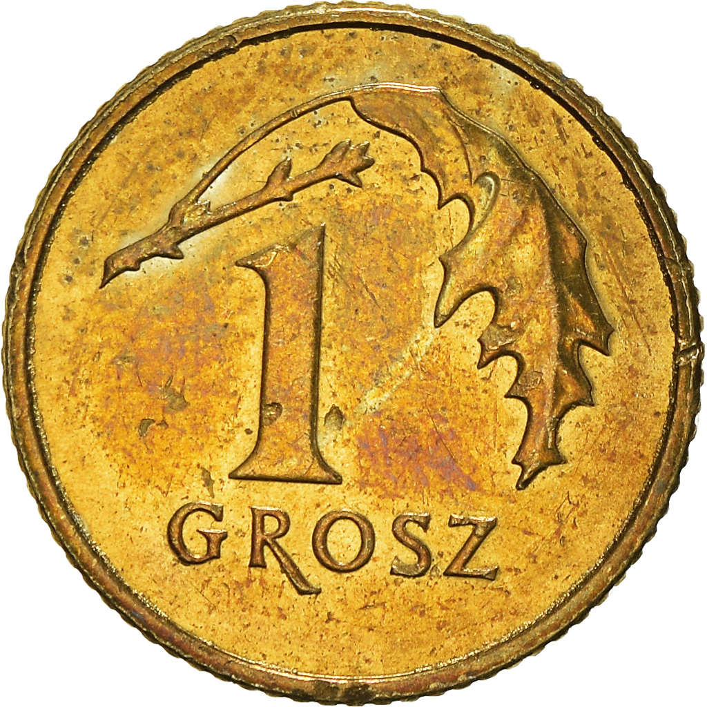 Moneda, Polonia, Grosz, 2012