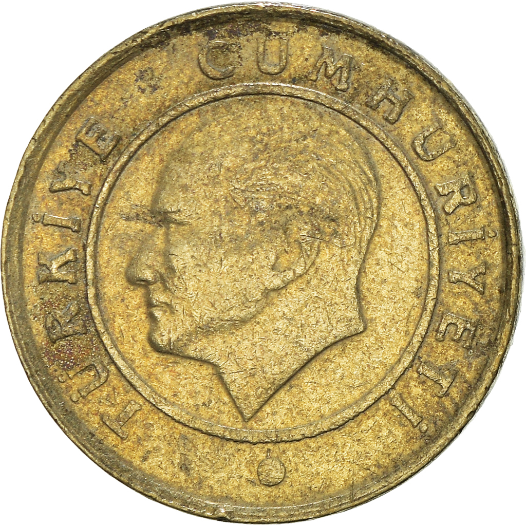 Moneda, Turquía, 5 Kurus, 2011