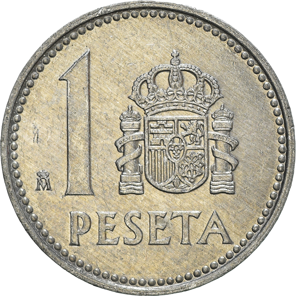 Moneda, España, Peseta, 1986