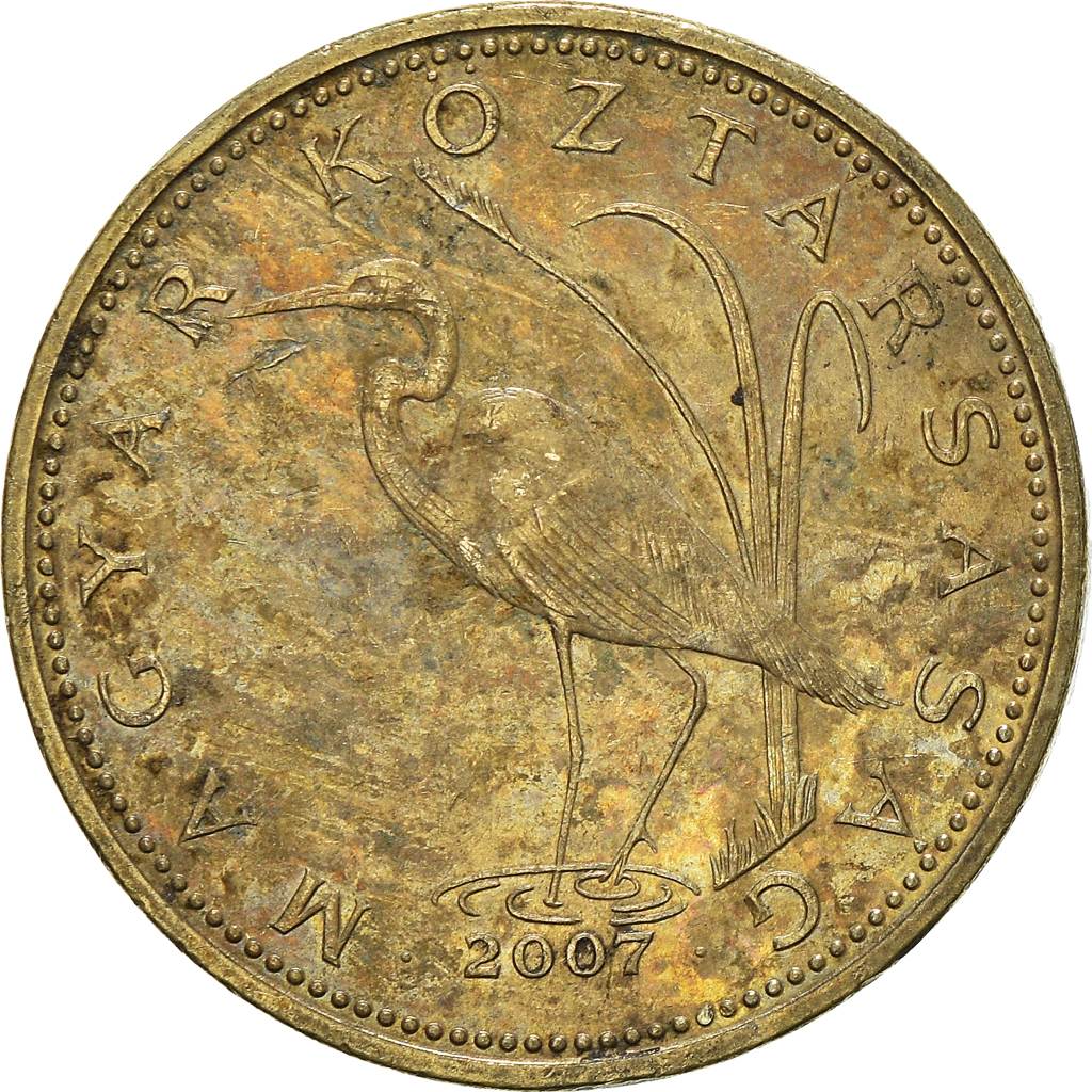 Moneda, Hungría, 5 Forint, 2007
