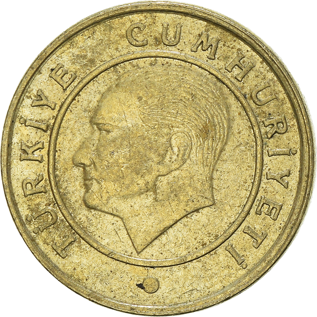 Moneda, Turquía, 5 Kurus, 2009