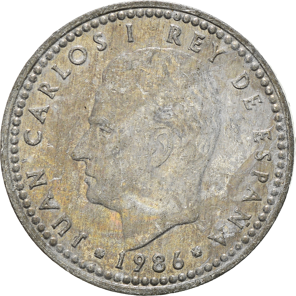 Moneda, España, Peseta, 1986