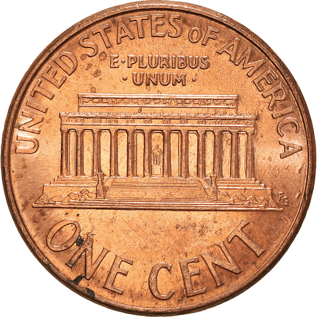 Moneda, Estados Unidos, Cent, 2001