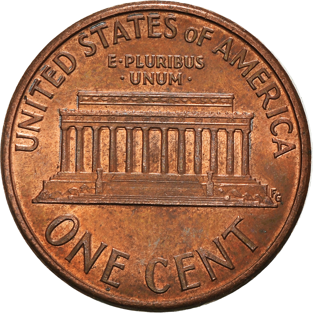 Moneda, Estados Unidos, Cent, 1992