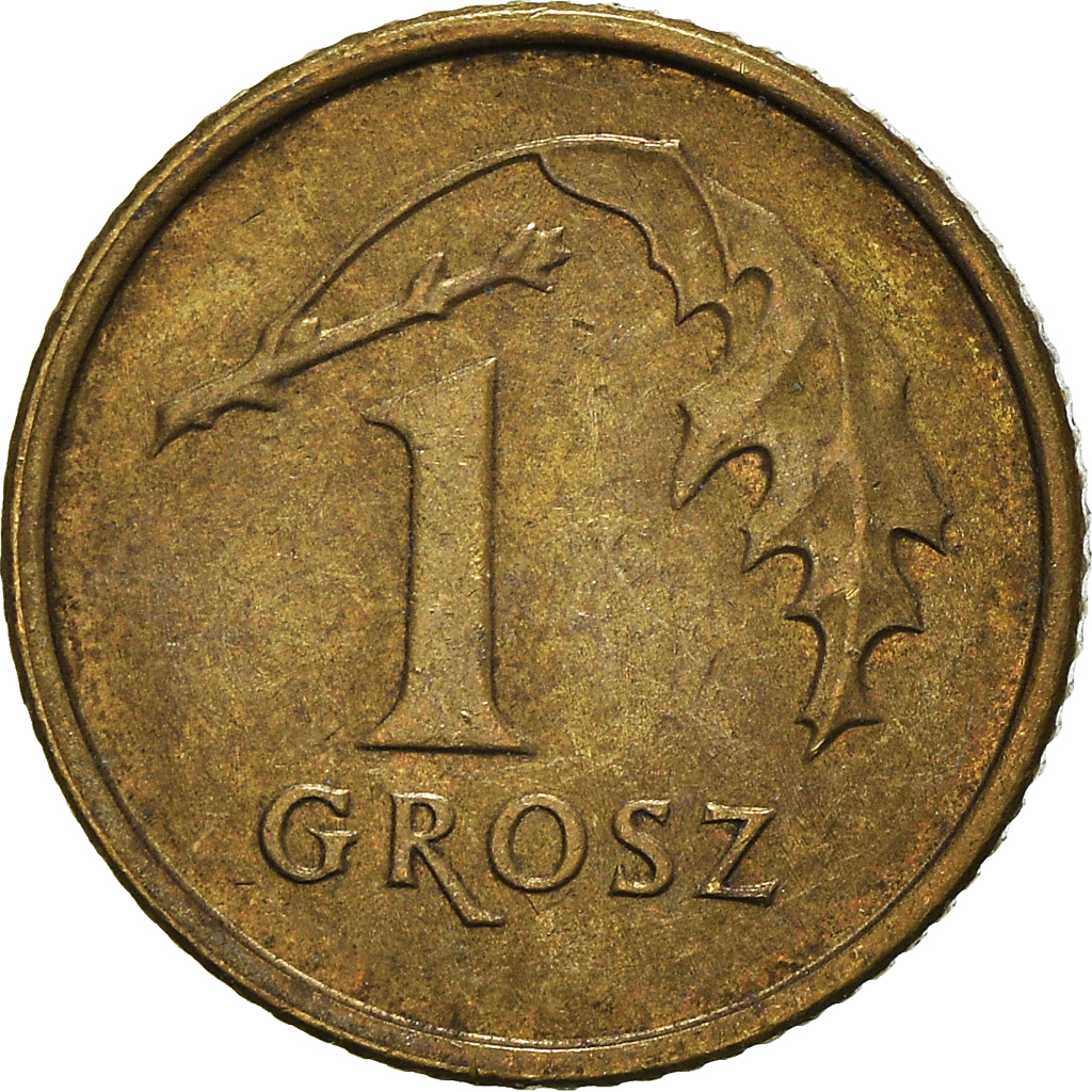 Moneda, Polonia, Grosz, 2007