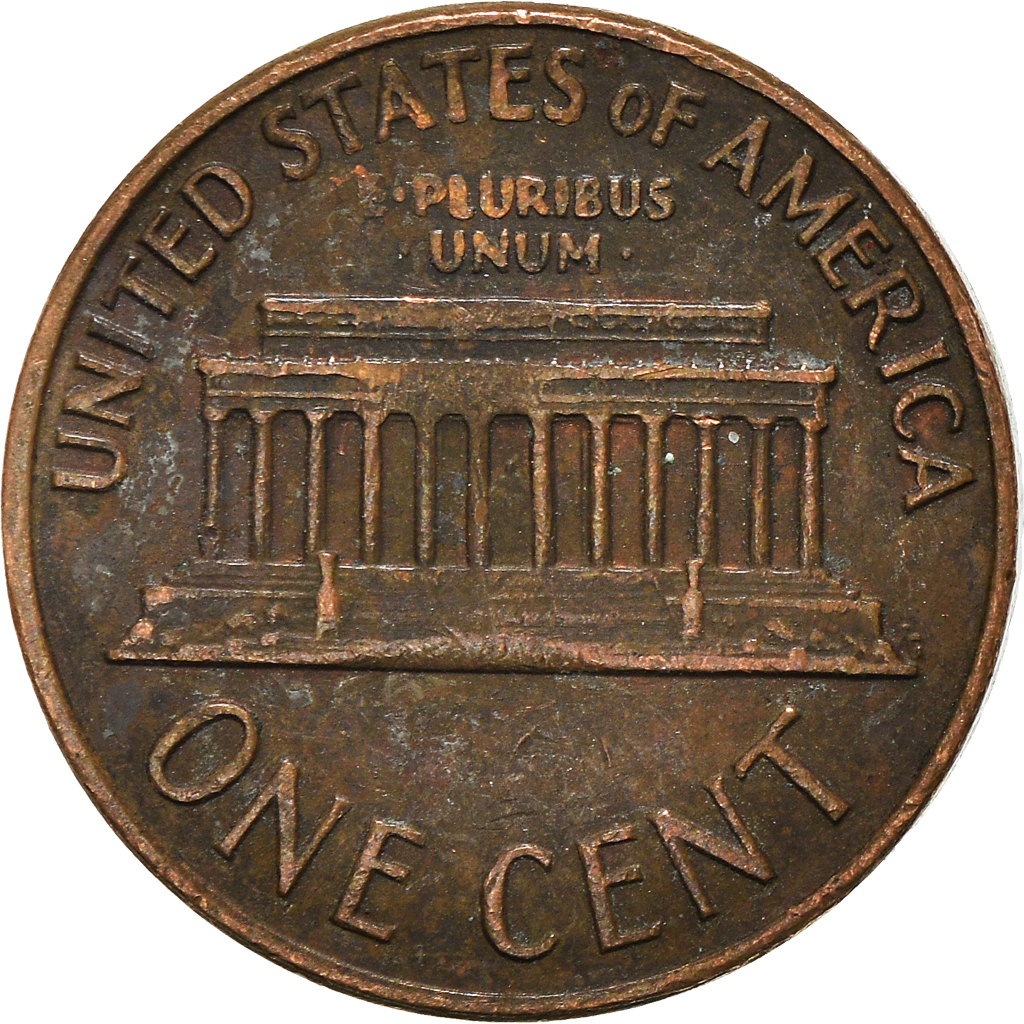 Moneda, Estados Unidos, Cent, 1972