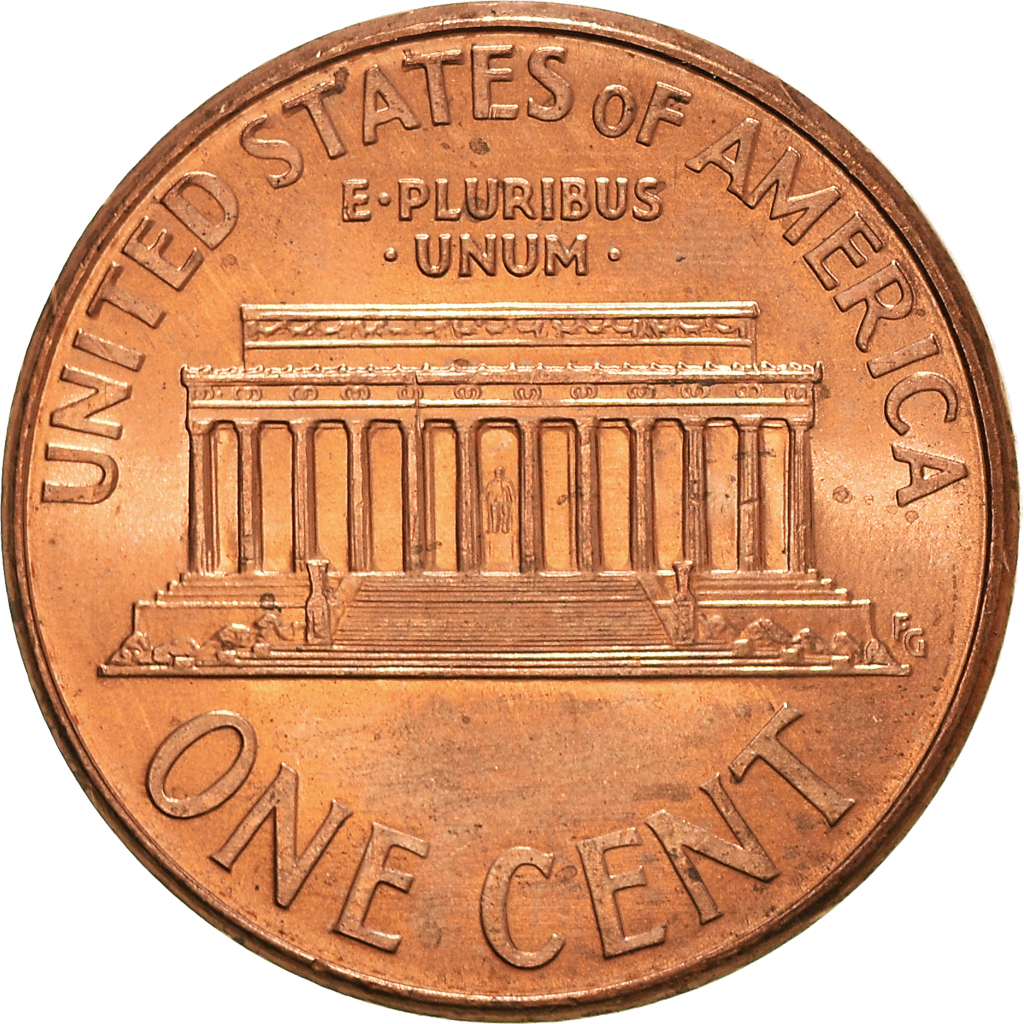 Moneda, Estados Unidos, Cent, 2001