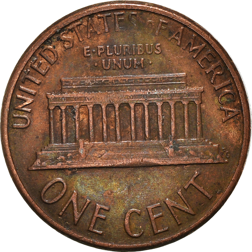 Moneda, Estados Unidos, Cent, 1987