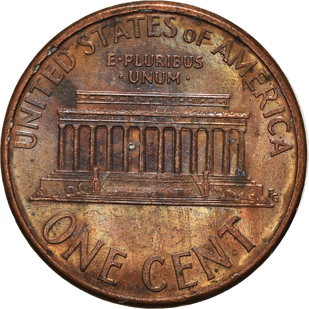 Moneda, Estados Unidos, Cent, 1995