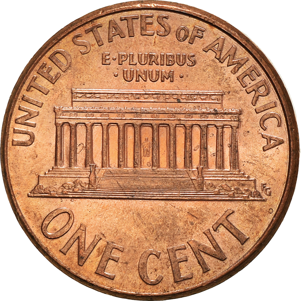 Moneda, Estados Unidos, Cent, 2001