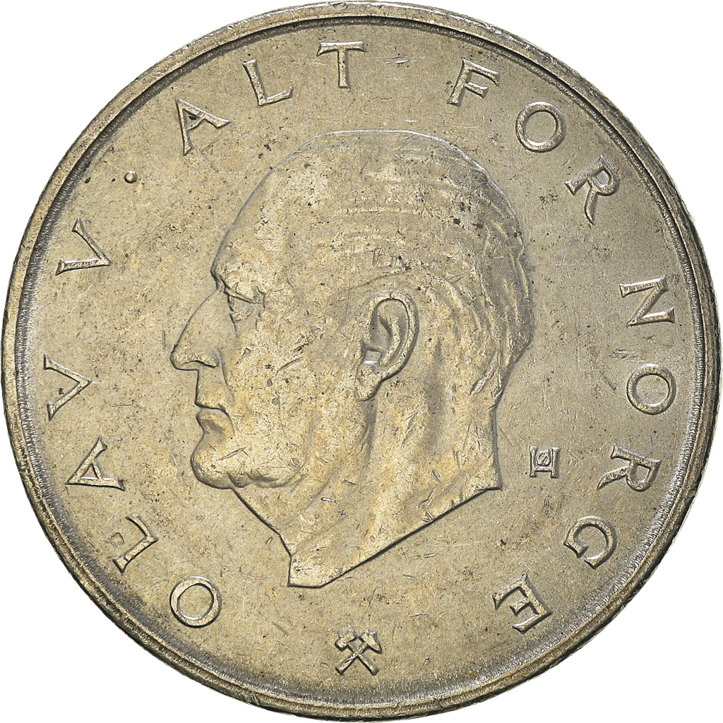 Moneda, Noruega, Krone, 1976