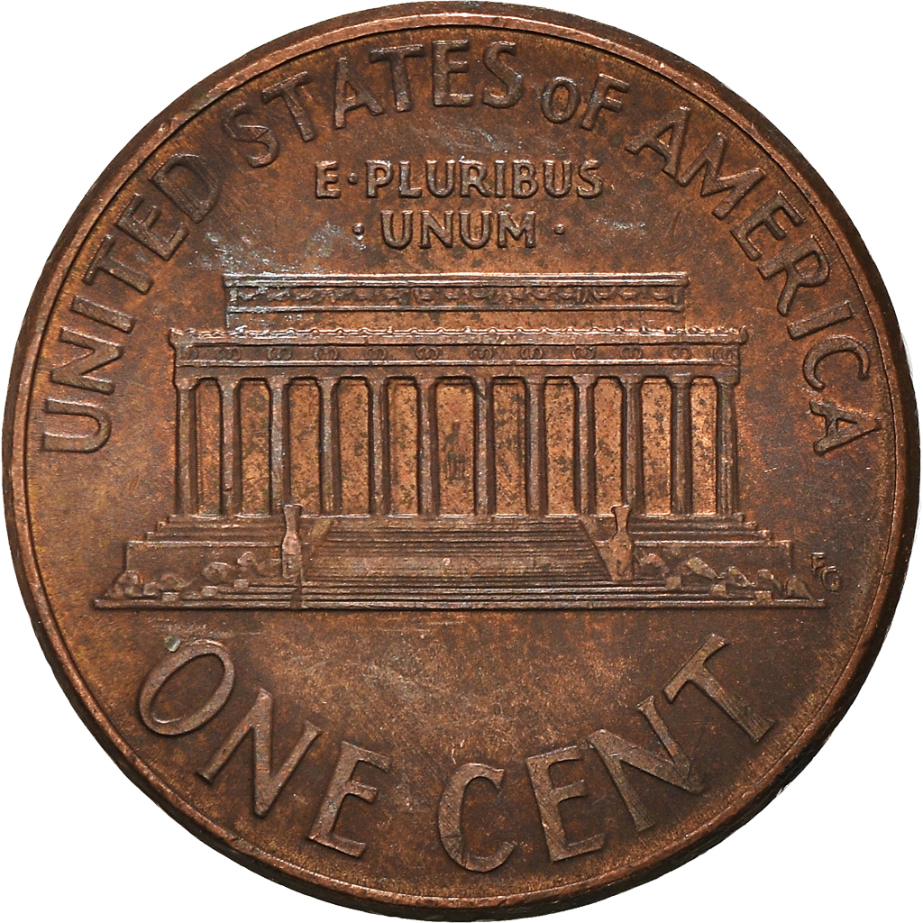 Moneda, Estados Unidos, Cent, 2001