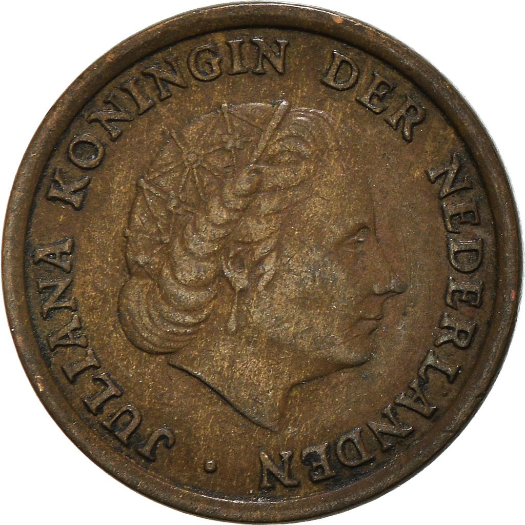 Moneda, Países Bajos, Cent, 1954