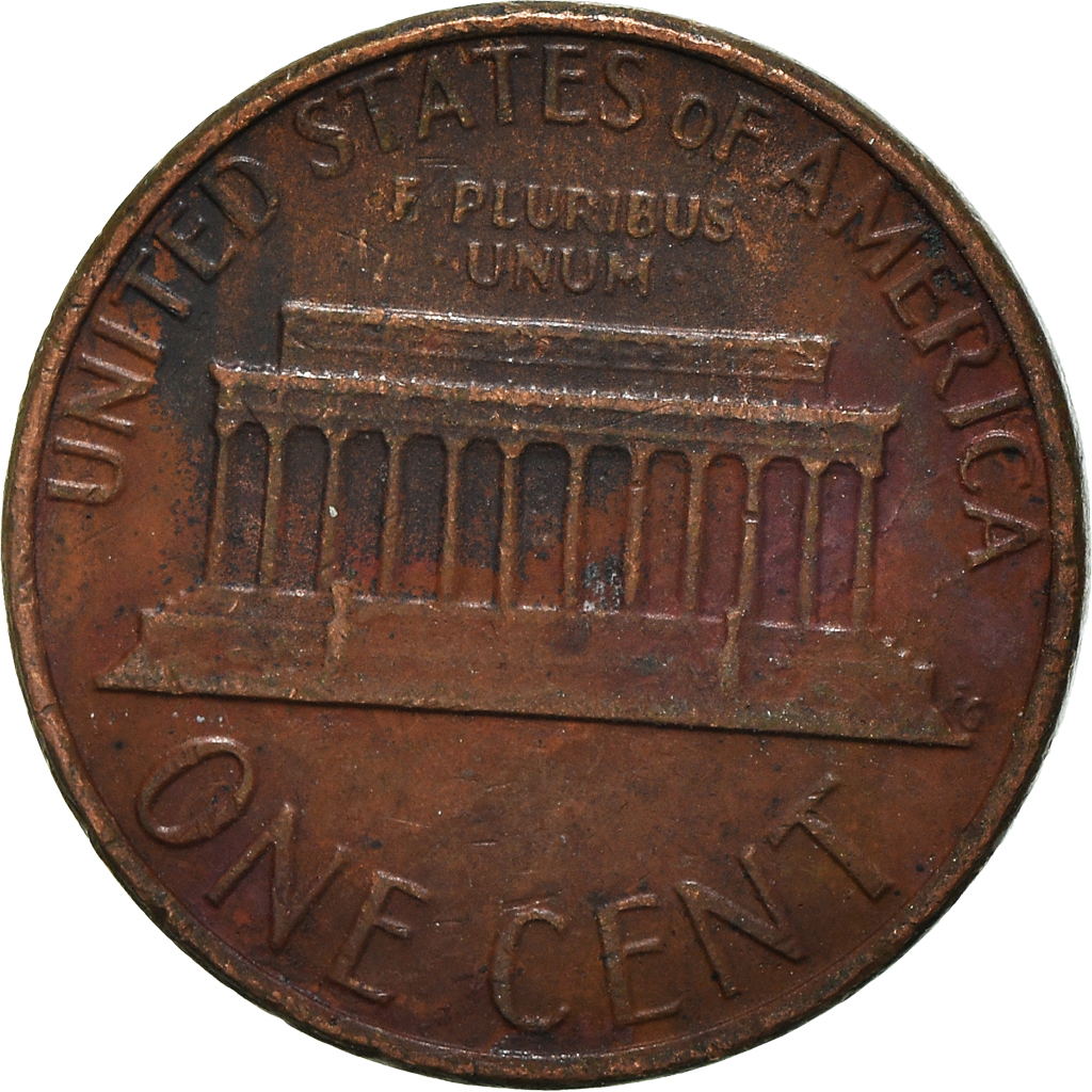 Moneda, Estados Unidos, Cent, 1980