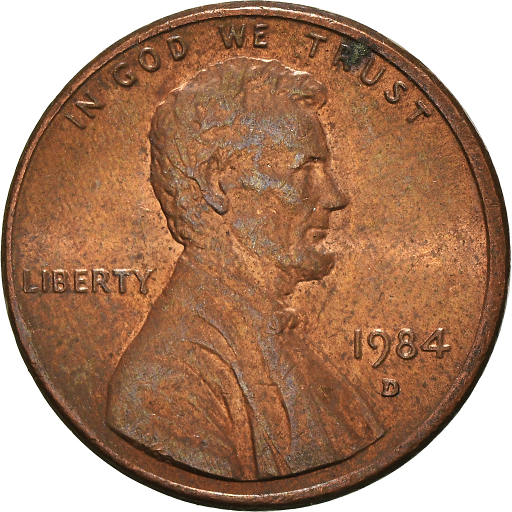 Moneda, Estados Unidos, Cent