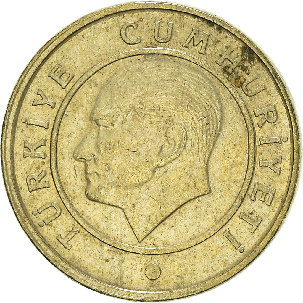 Moneda, Turquía, 5 Kurus, 2009