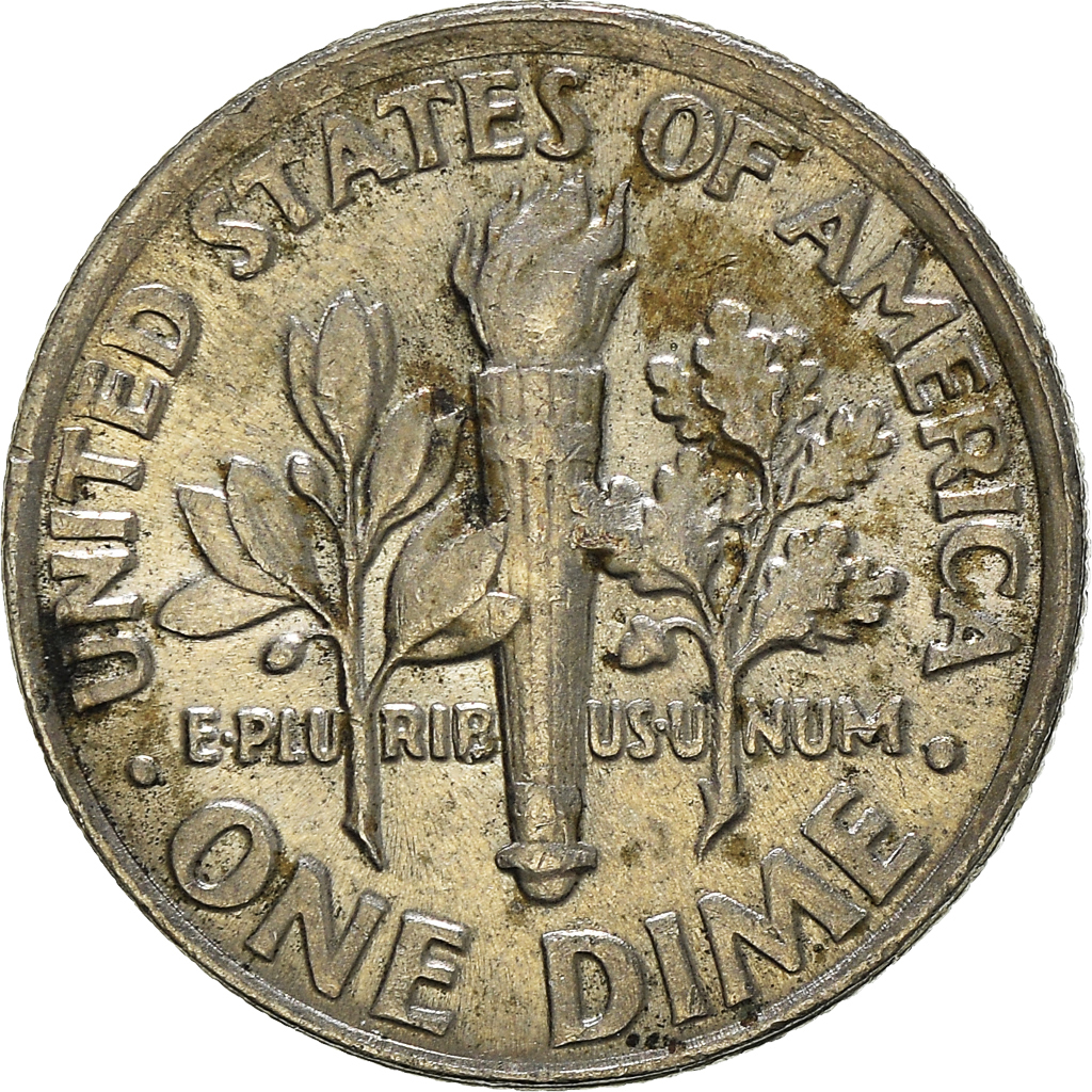 Moneda, Estados Unidos, Dime, 1999
