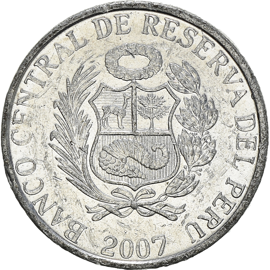 Coin, Peru, Centimo, 2007