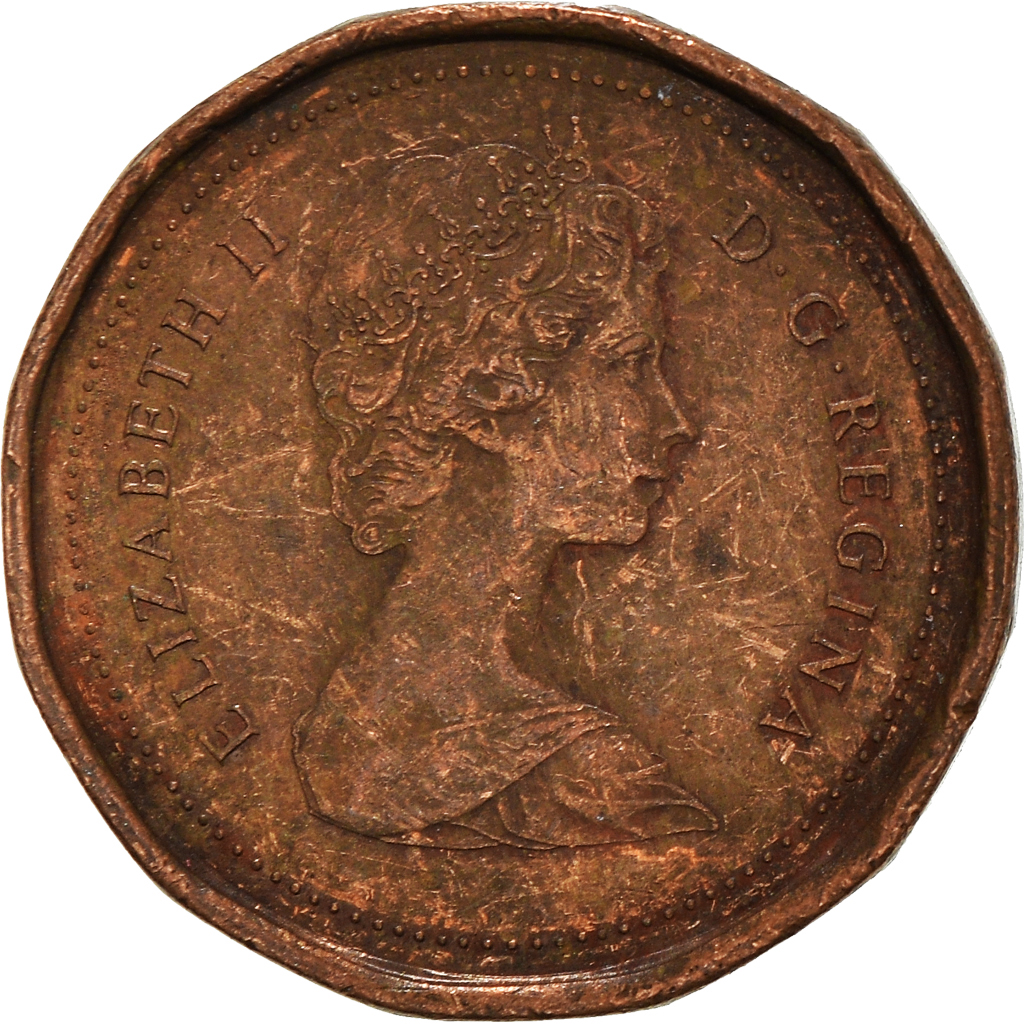Moneda, Canadá, Cent, 1982
