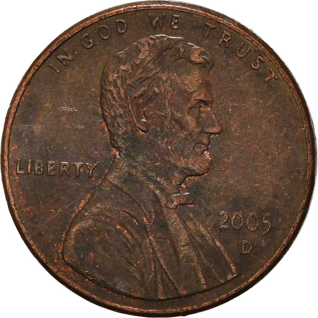 Moneda, Estados Unidos, Cent, 2005