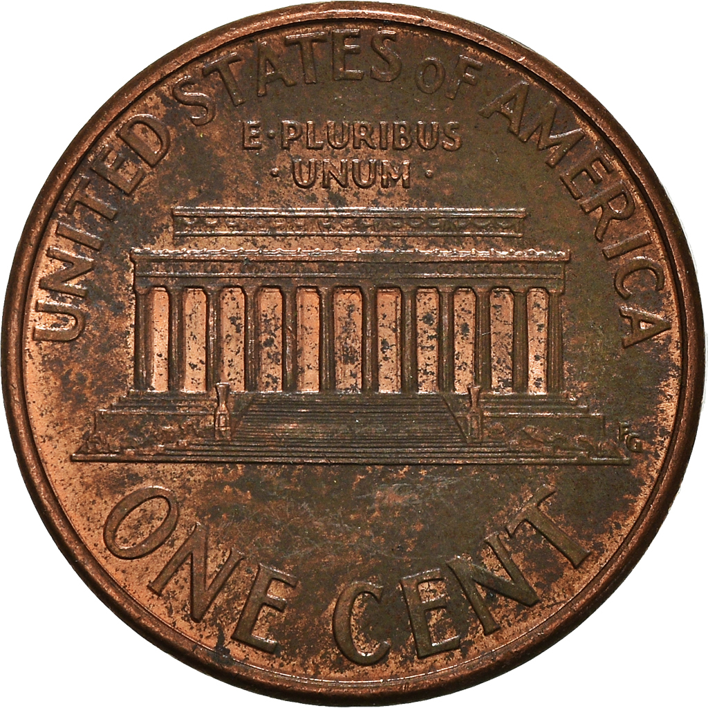 Moneda, Estados Unidos, Cent, 1996