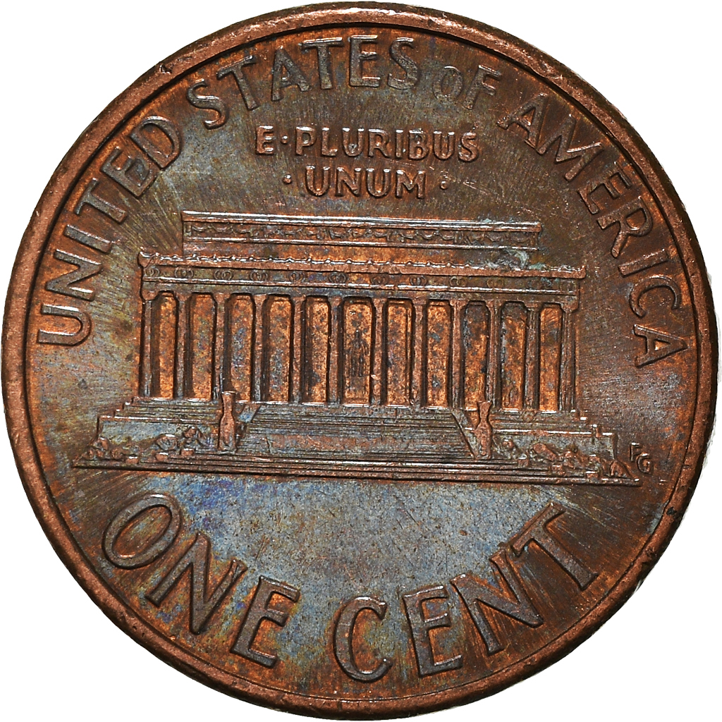 Moneda, Estados Unidos, Cent, 1993